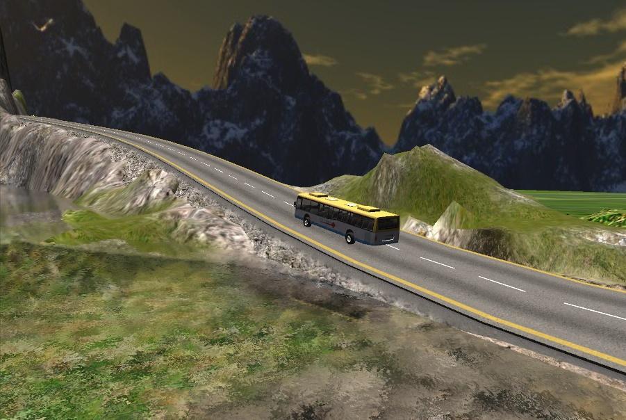 Off-Road Bus Hill Climb Drive