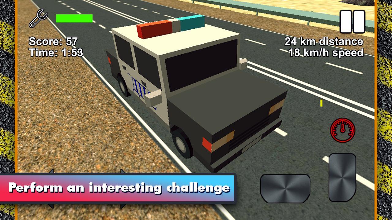 Russian Police Blocky traffic