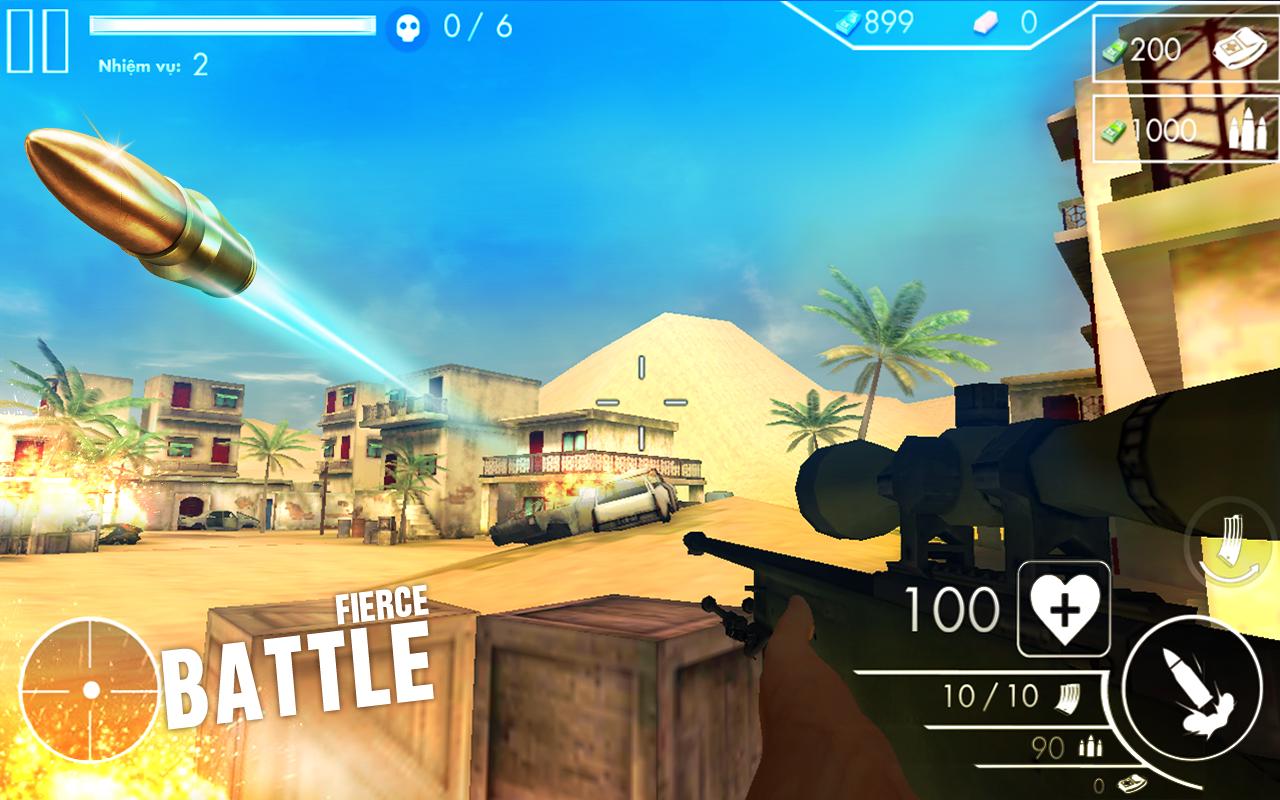 Counter Desert Gun