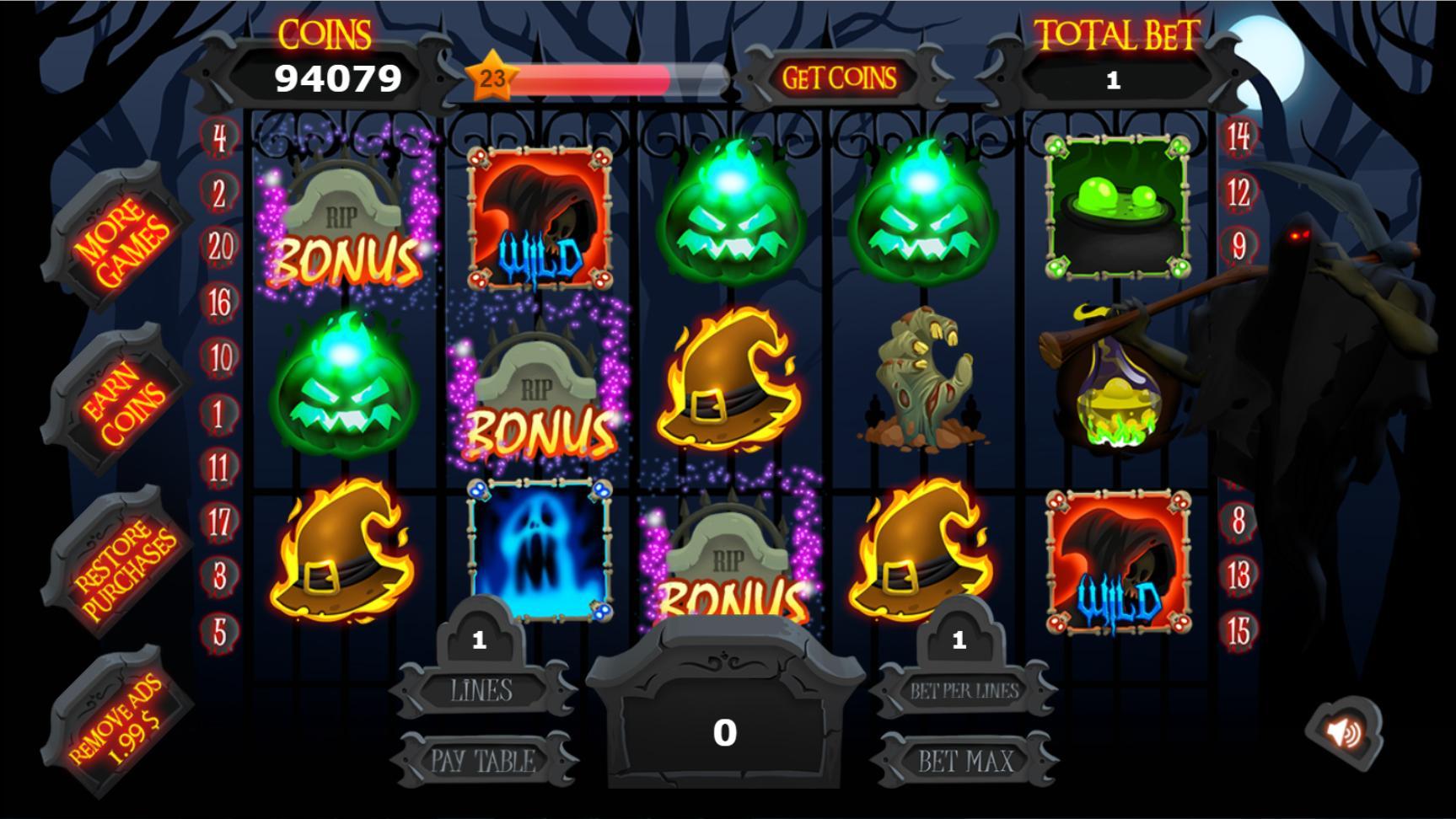 Halloween Slot Machine Free