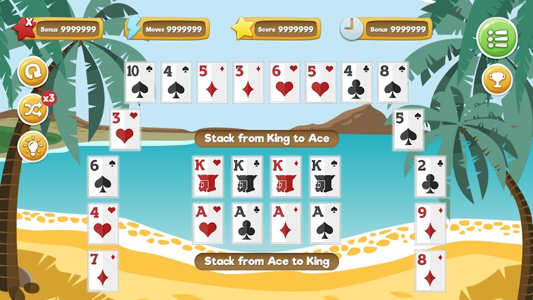 Crescent Solitaire - Card Game