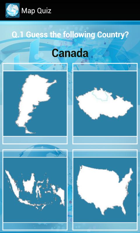 Quiz of World Map