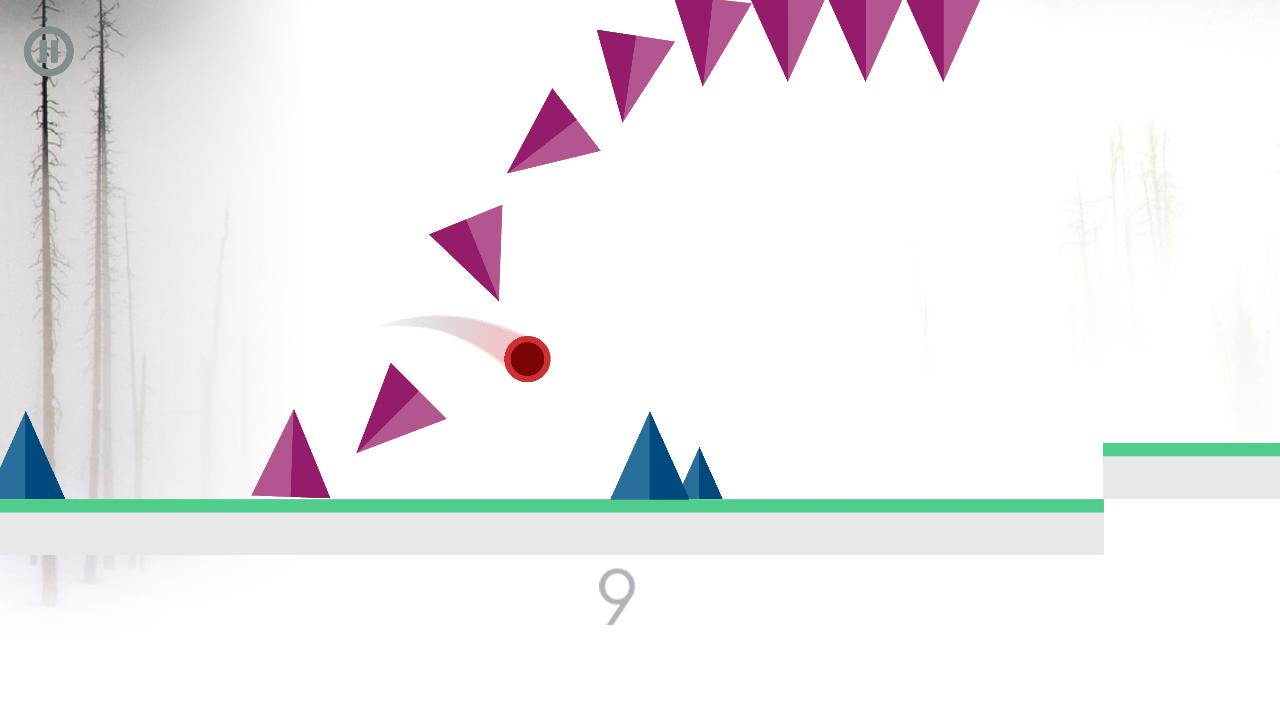 Red Bouncing Ball Jump