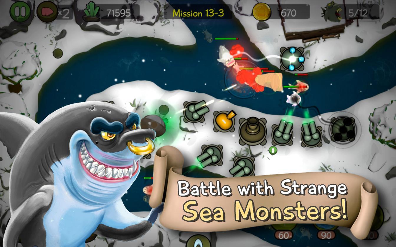 Battlefish: Free Zombie Games
