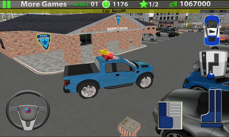 Mr. Parking: Police Cars 3D