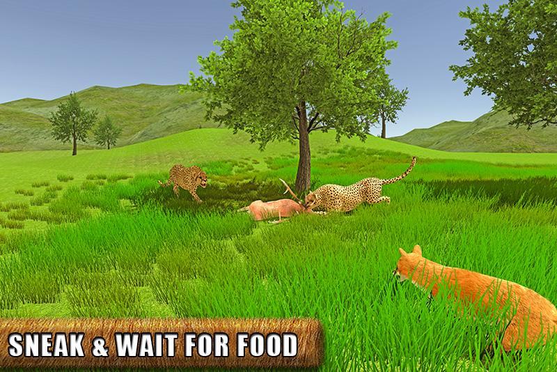 Wild Angry Fox Simulator 3D