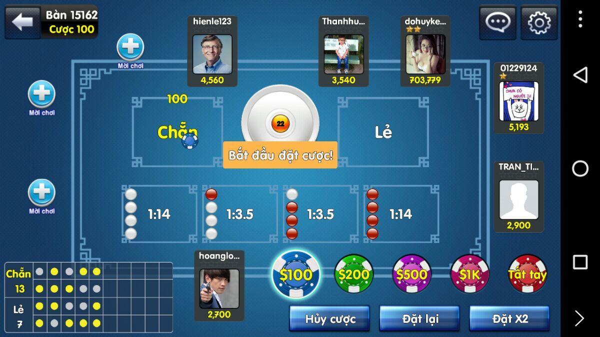 Game 3C -Game bai doi thuong, tien len mien nam